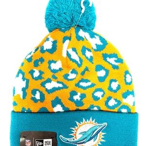 New Era NFL Miami Dolphin Winter Jungle Knit